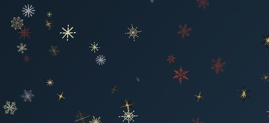XMAS Festive christmas card. Isolated illustration white background. -