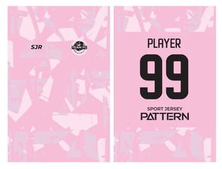 Sport Jersey Background Vector Pattern