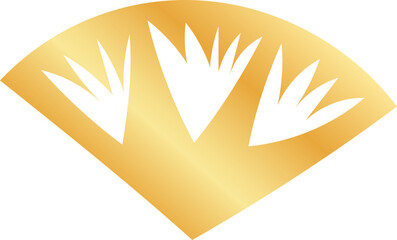 hand-drawn Chinese dragon and flower illustrations in luxurious golden hues