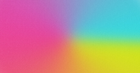 Abstract colorful gradient background with rough texture