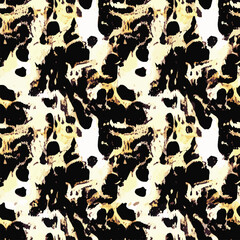 Abstract seamless animal pattern, Mammals Fur. print skins. Predators Camouflage. Cheetah Giraffe Zebra Leopard Tiger Jaguar. Printable Background. Vector illustration