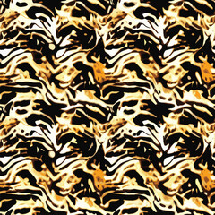 Abstract seamless animal pattern, Mammals Fur. print skins. Predators Camouflage. Cheetah Giraffe Zebra Leopard Tiger Jaguar. Printable Background. Vector illustration