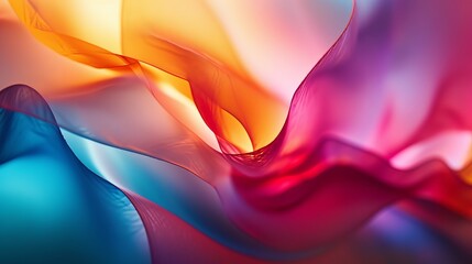 Colorful Abstract Shapes and Gradients Background