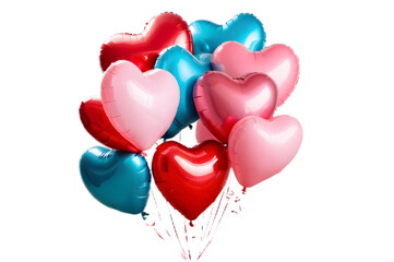 heart shaped balloons