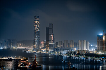 Zhuhai at night