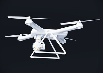drone 3d model - 718126834