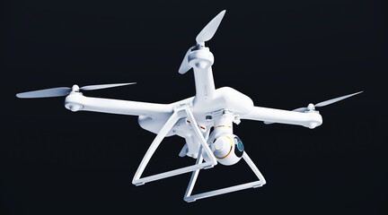 drone 3d model - 718126887