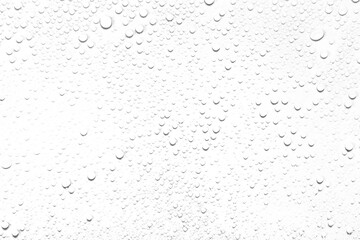 Isolated water drops against transparent background. - Powered by Adobe