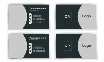 Stylish Modern Business Card Design Template