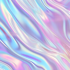 Fototapeta premium 4K colorful holographic pastel gradient background with soft noise effect, showcasing a vintage and retro aesthetic. Perfect texture for digital projects.