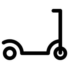 Micro Scooter  Vector Icon