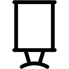 Whiteboard Vector Icon