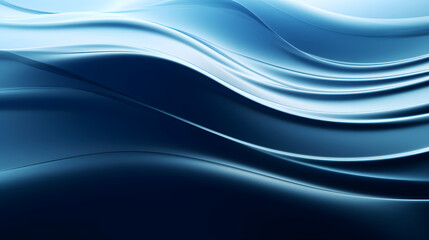 Abstract background of blue wavy lines