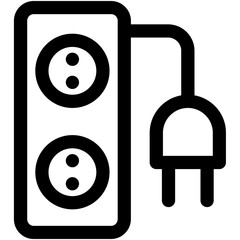 Extension Lead Vector Icon