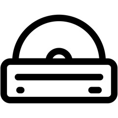 Cd Player Vector Icon