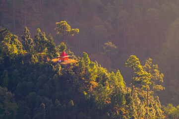 Temple in the Himalayan region Kumaon.