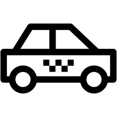 Taxi Vector Icon