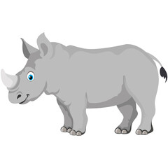 Rhinoceros Vector Icon
