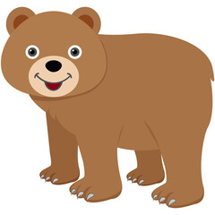 Obraz na płótnie Canvas Bear Vector Icon