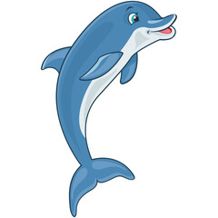 Dolphin Vector Icon