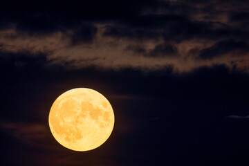 Supermoon, full moon that nearly coincides with perigee, the closest that the Moon comes to the...