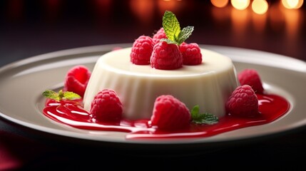 strawberry mousse dessert