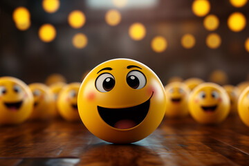balls on the floor