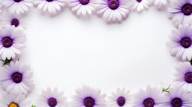 Zinnia flowers on white with copy space,,

