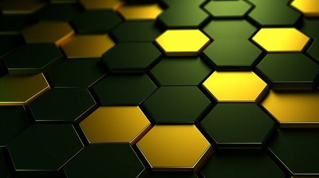 A background that is modern and tiled with hexagons © Elchin Abilov