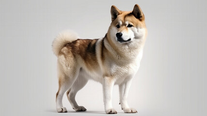 Dog Akita Inu