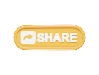 Shear icon 3d render illustration