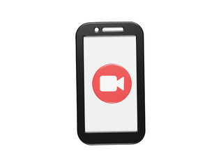 Phone mockup 3d render illustration