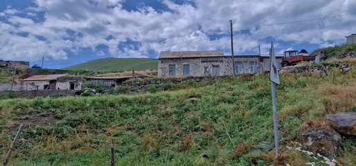 rural countryside in armenia 