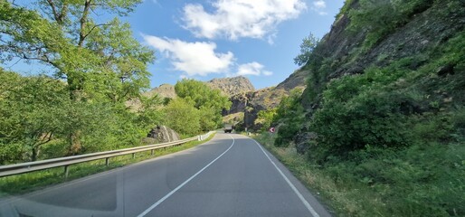 travelling through armenia, roadtrip, transit