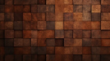 A texture that is square and has a brown color