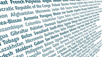 Countries of world breaking news travel discovery global adventure worldwide destinations tourism promotion journey concept, hot news, global communication