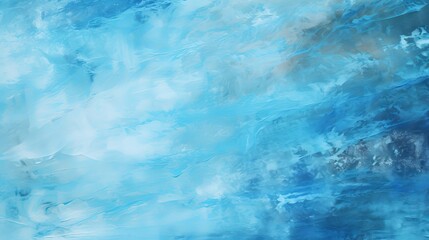 Diy experimental art can benefit from a textured background made of blue paint.