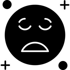 Obraz premium Relieved Icon