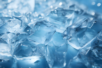 ice cubes background