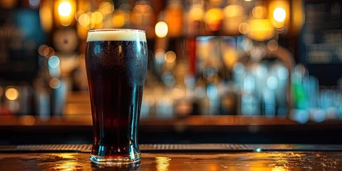 Rolgordijnen dark stout beer © Brian