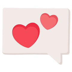saying "l love you" text