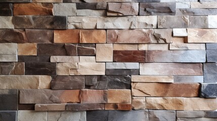 Tiles for walls made from stone blocks and slabs