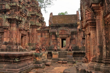 archaeological site temple country, Angkor wat, stone structure, Cambodia