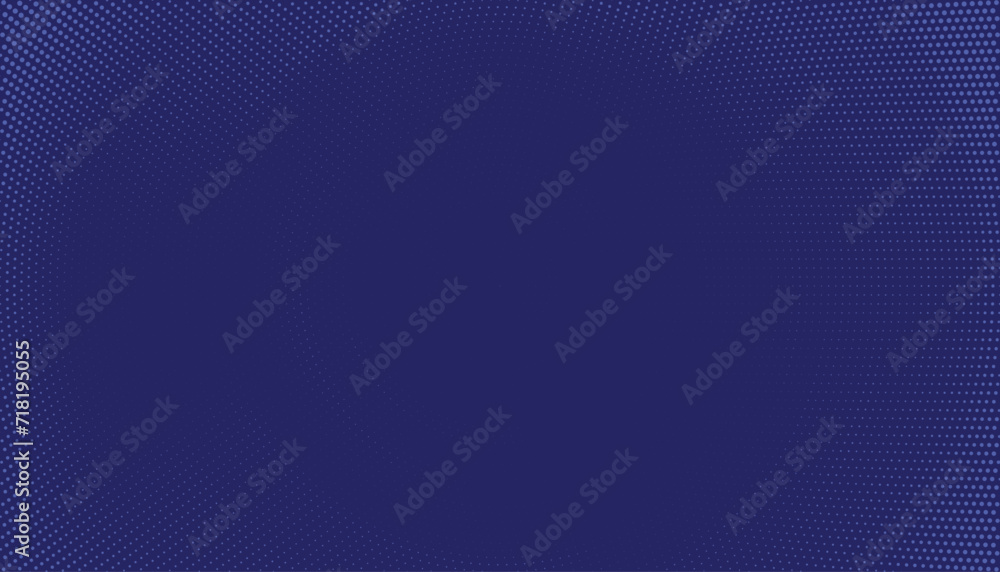 Poster abstract blue and red dynamic wavy line dotted texture ,dark blue background with copy space. modern