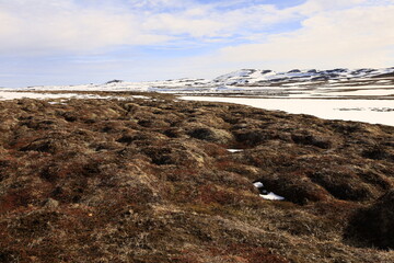 Viewpoint in the Krafla Volcanic System, Iceland