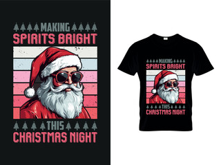 Christmas T Shirt Design Vector