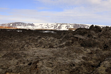 Leirhnjúkur is an active volcano located northeast of Lake Mývatn in the Krafla Volcanic System, Iceland