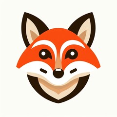 Obraz premium red fox cartoon