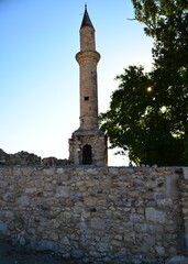 Fototapeta premium The ancient city of Tabea, located in Denizli, Turkey, is an ancient settlement.