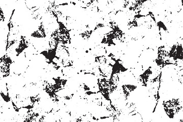 Rustic grunge vector texture with grain and stains. Abstract noise background. Weathered surface. Dirty and damaged. Detailed rough backdrop. Vector graphic illustration with transparent white. EPS10.